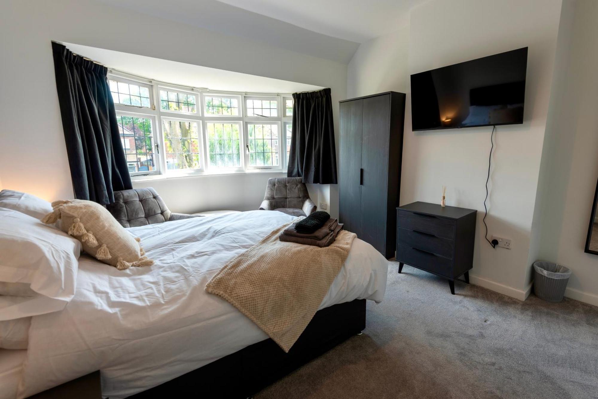Double Room In Refurbished 5 Bed Home With Wifi And Tv BW Room 4 Solihull Luaran gambar